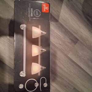 Globe Silver Vanity Light Fixture